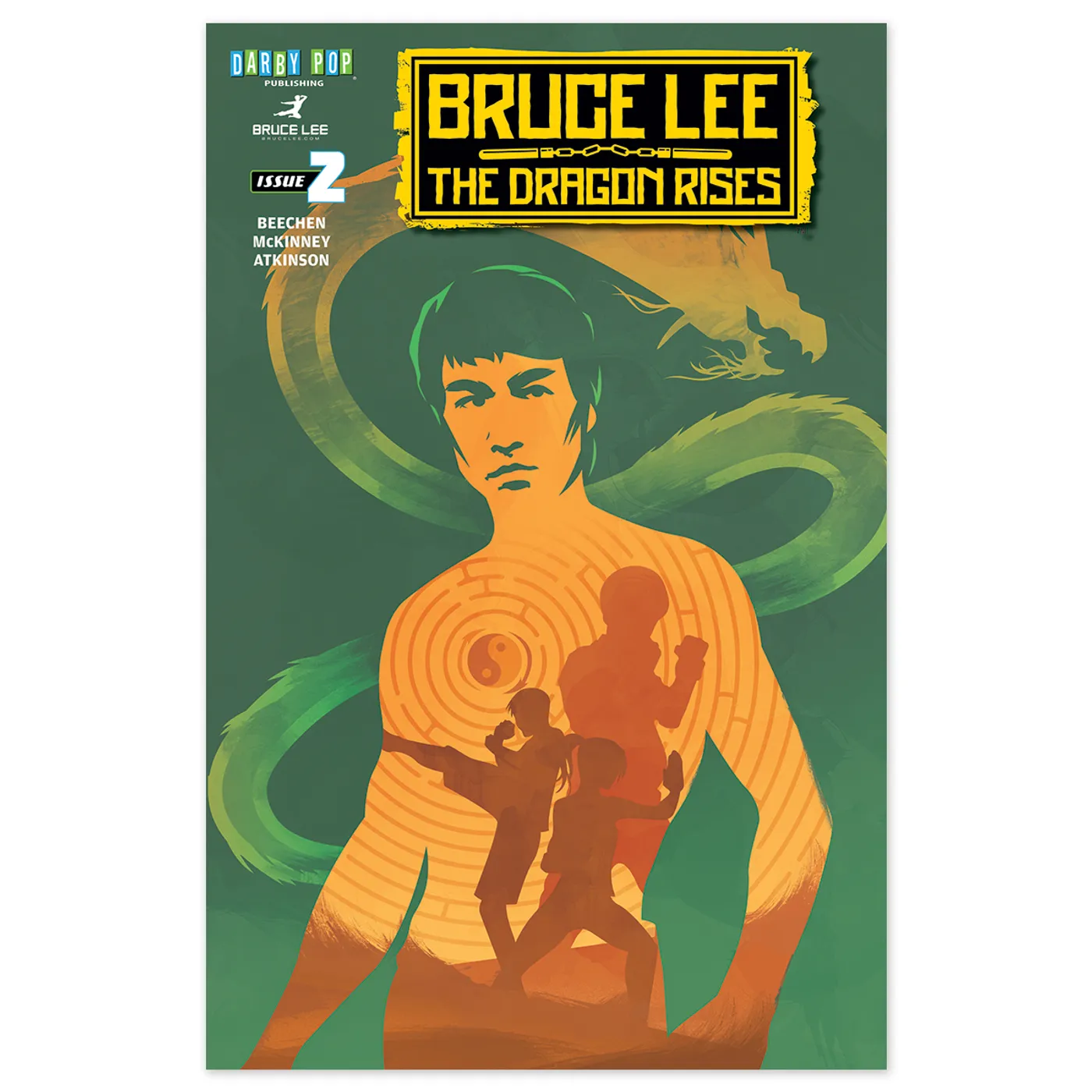 Bruce Lee The Dragon Rises Issue # 2 Cover 2