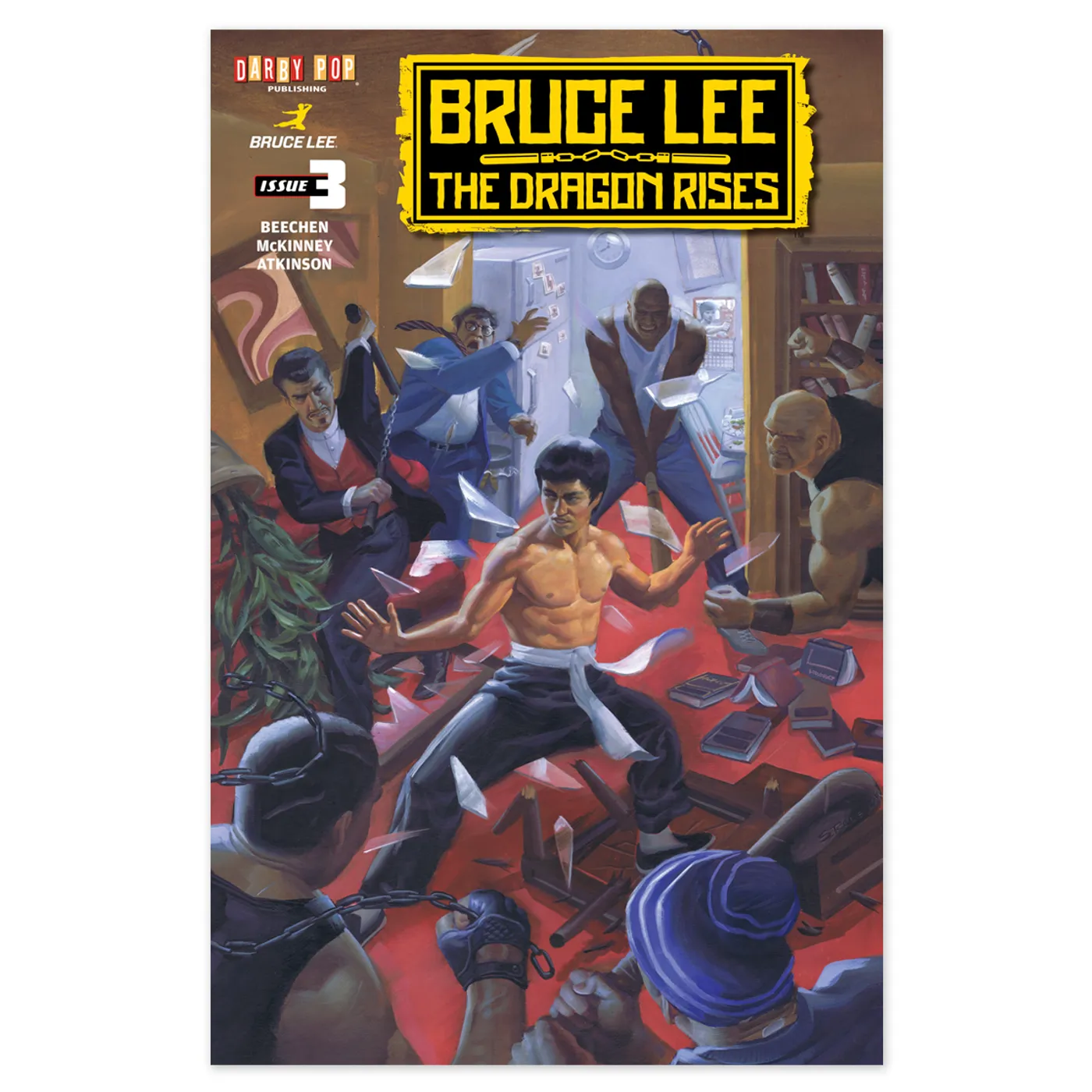 Bruce Lee The Dragon Rises Issue # 3 Cover 1