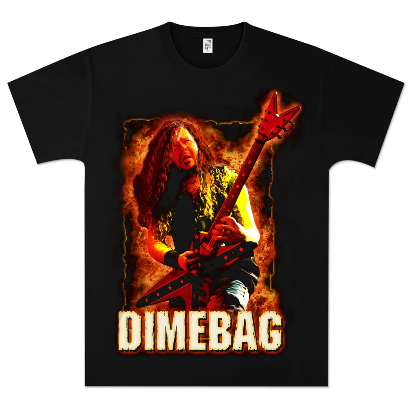 Dimebag Darrell Fire Frame T- Shirt