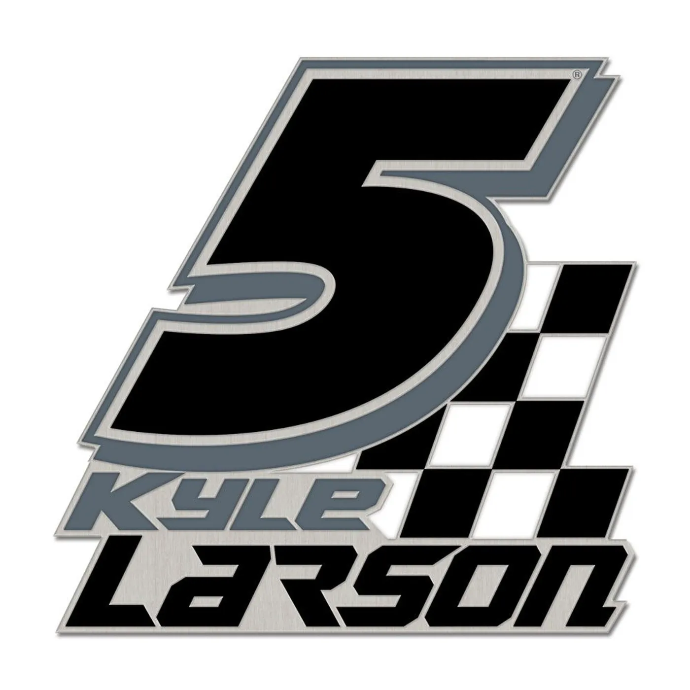 Hendrick Motorsports Kyle Larson #5 Collector Enamel Pin Jewelry Card