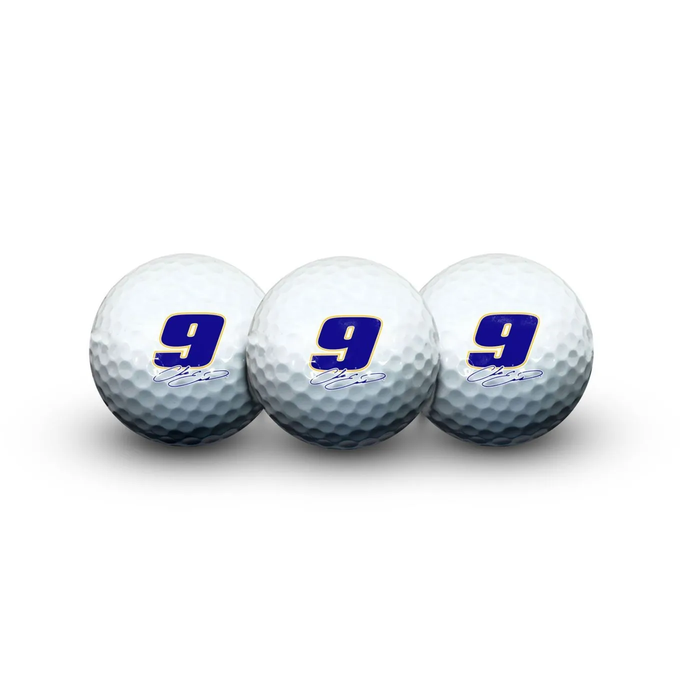 Hendrick Motorsports Chase Elliott #9 Golf Balls - 3 Piece Sleeve
