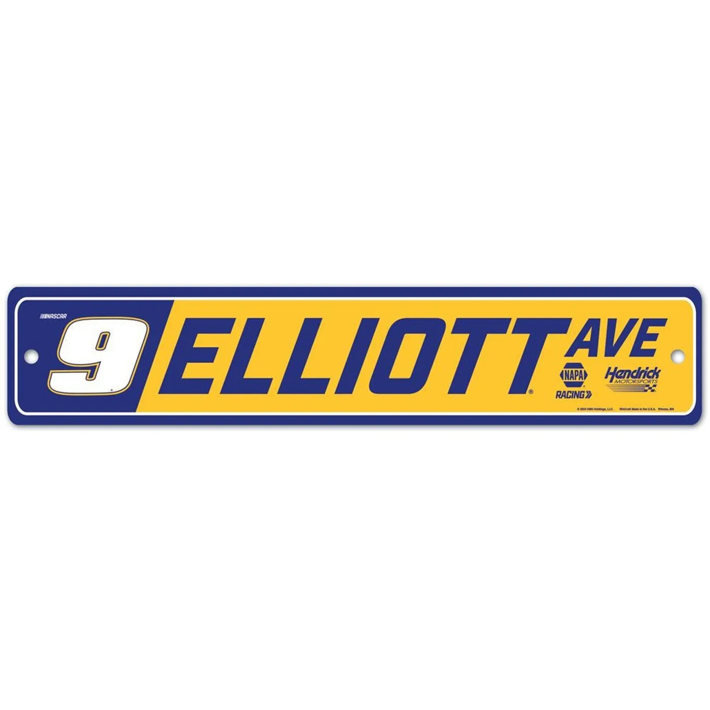 Hendrick Motorsports Chase Elliott #9 Street Sign
