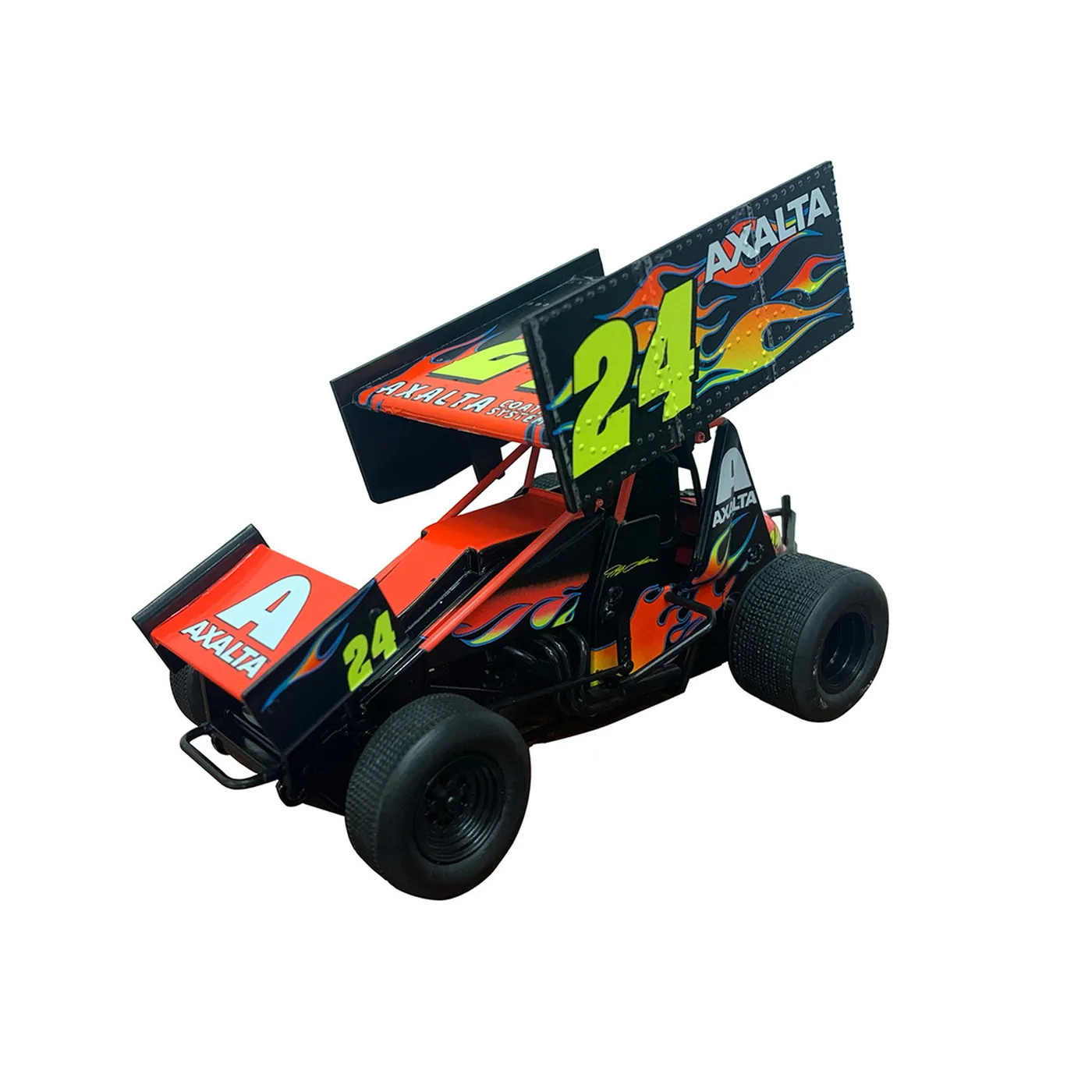 Hendrick Motorsports AUTOGRAPHED Jeff Gordon #24 Axalta Fantasy Sprint Car 1:24 Scale Diecast