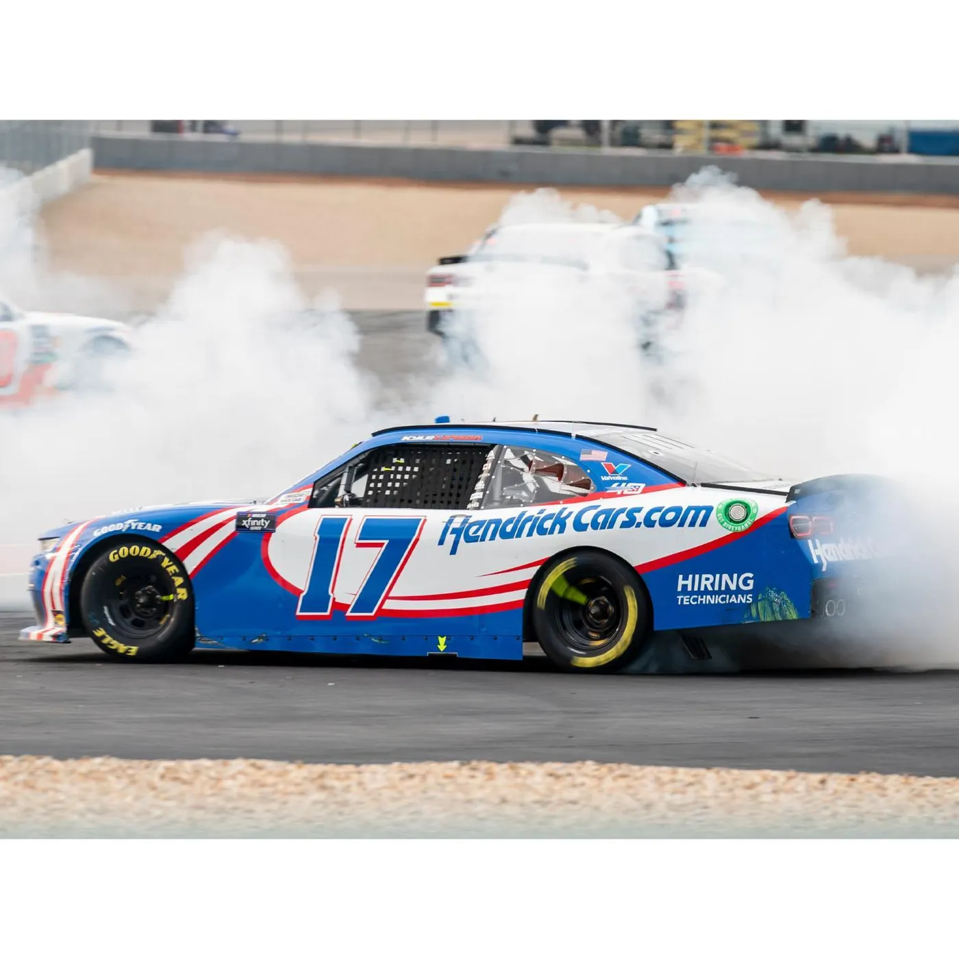 Hendrick Motorsports AUTOGRAPHED Kyle Larson #17 2024 Xfinity COTA RACE WIN 1:24 HO Die-Cast