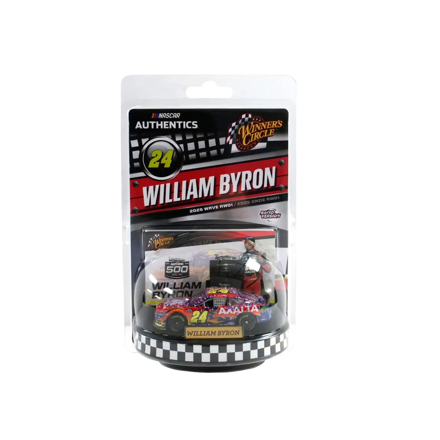Hendrick Motorsports William Byron #24 2025 Axalta Daytona 500 Win 1:64 Die-Cast