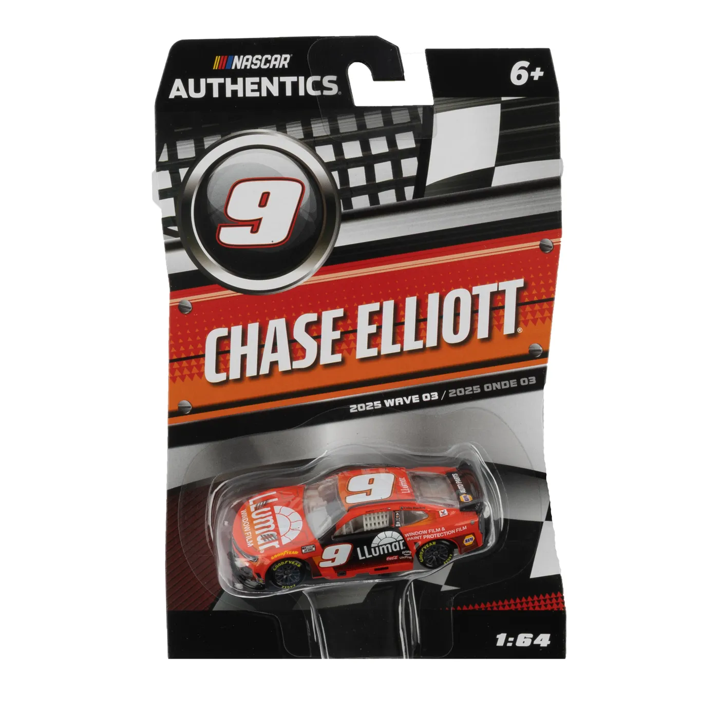 Hendrick Motorsports Chase Elliott #9 2025 Llumar 1:64 Die-Cast