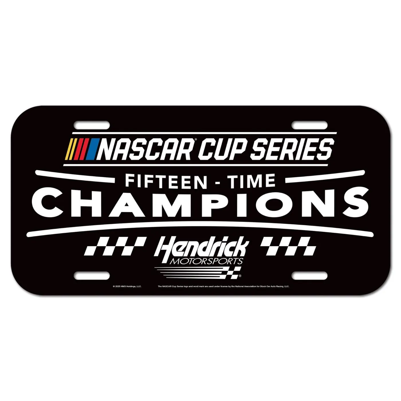 Hendrick Motorsports 15x Cup Series Champions License Plate