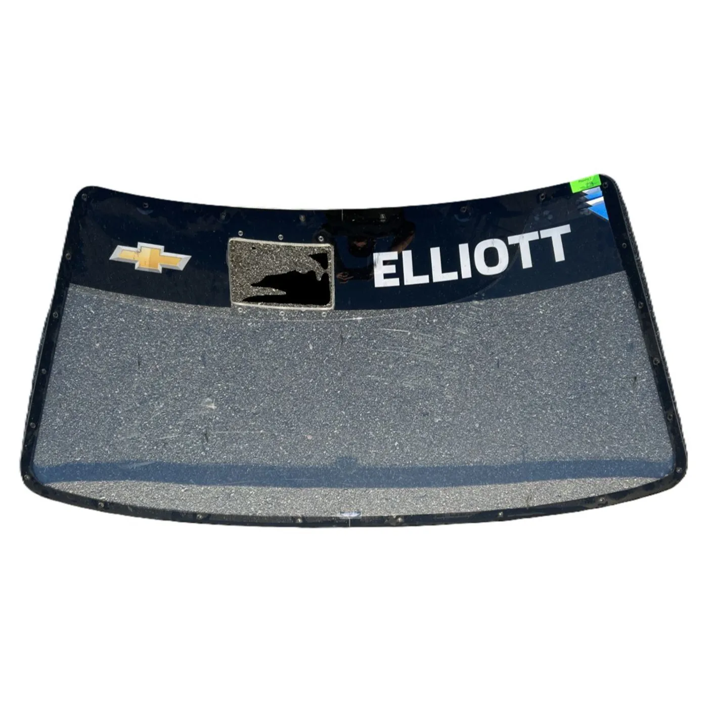 Hendrick Motorsports Race Used 2025 Chase Elliott #9 Front Windshield - Phoenix 2