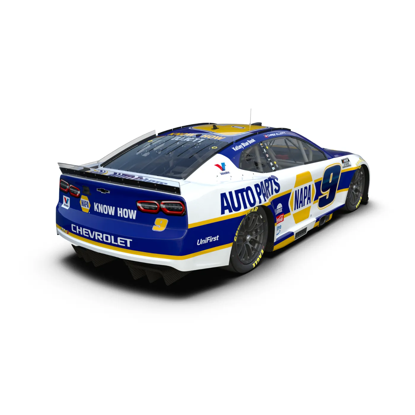 Hendrick Motorsports Chase Elliott #9 2026 NAPA 1:24 HO Foil Number Die-Cast