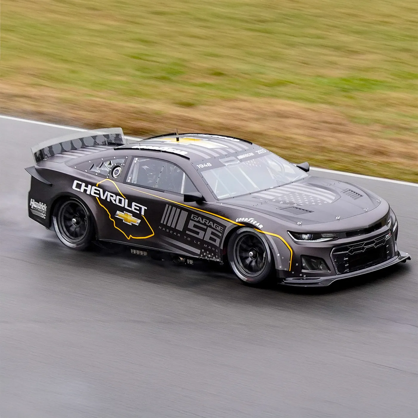 1/64 NASCAR Garage 56 Chevrolet Camaro ZL1 #24 Hendrick Motorsports Test Car Diecast