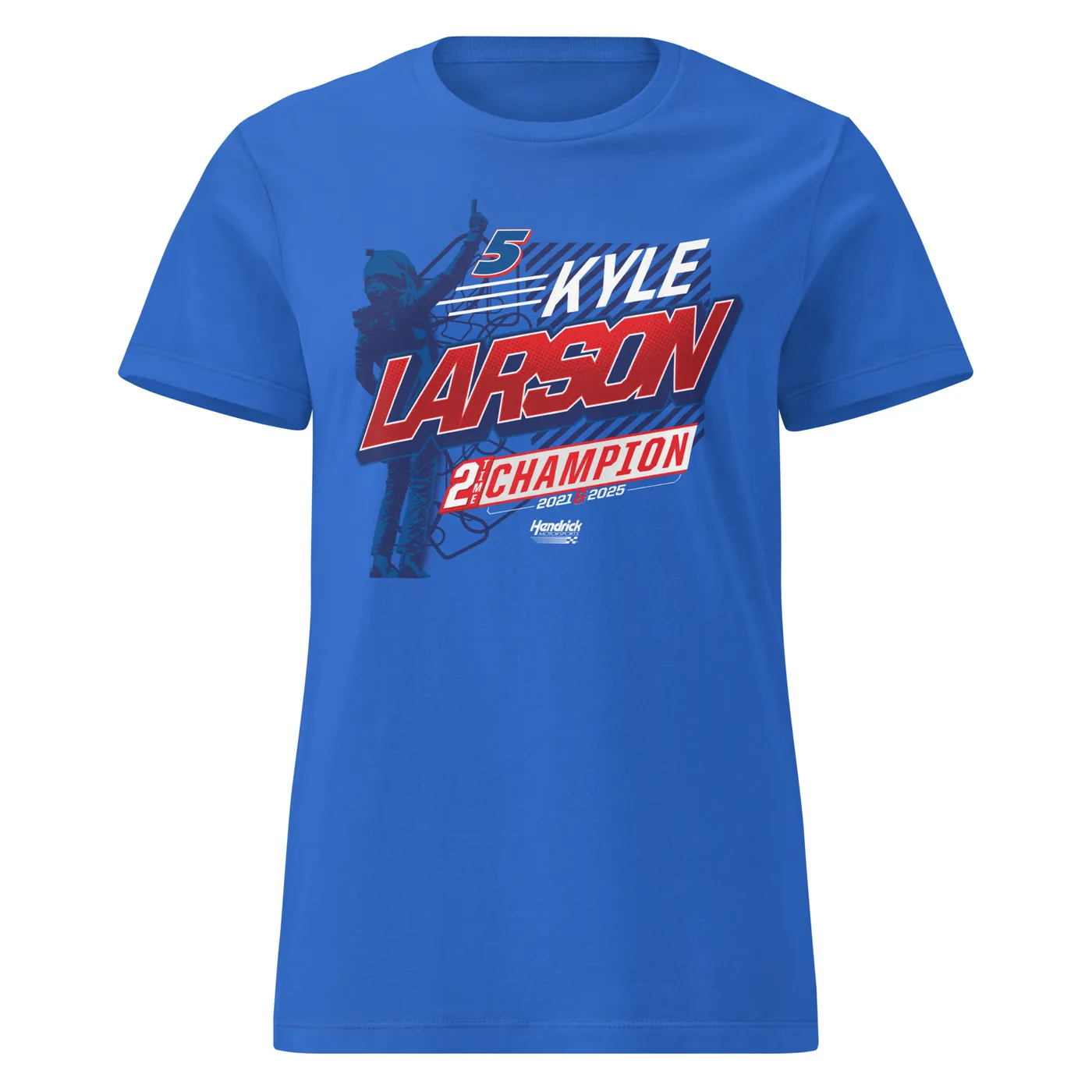 Hendrick Motorsports Kyle Larson 2x Champion Driver Women's T-Shirt
