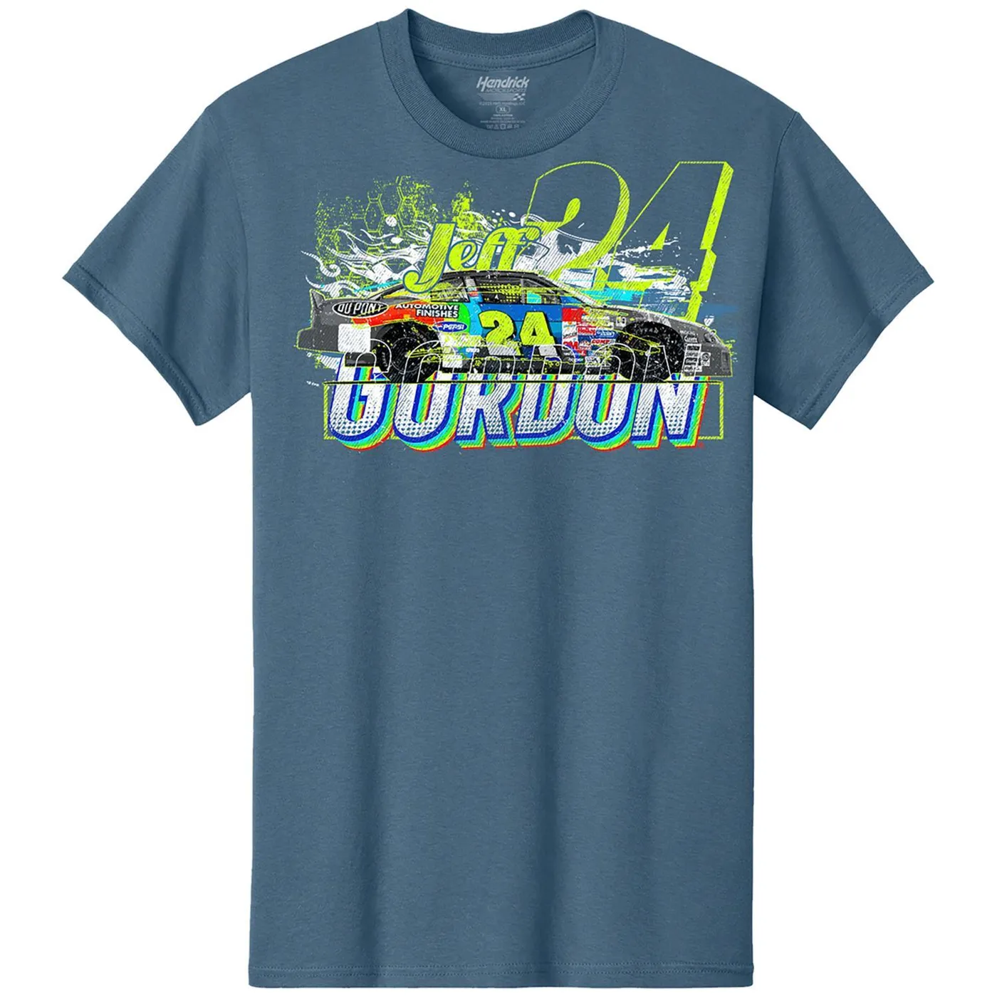 Hendrick Motorsports Jeff Gordon #24 Dupont Indigo T-shirt