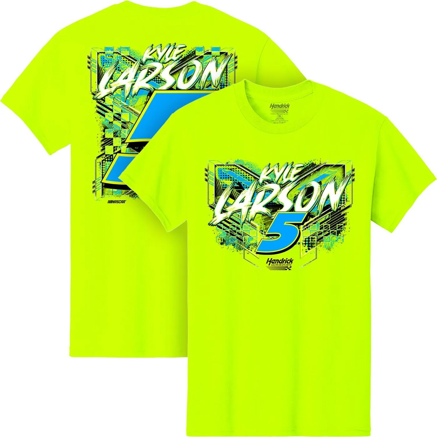 Hendrick Motorsports Kyle Larson #5 Xtreme Safety Green T-shirt