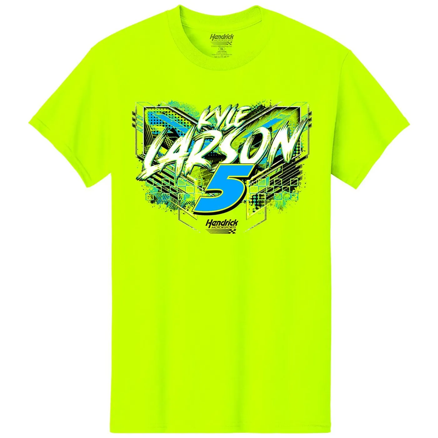 Hendrick Motorsports Kyle Larson #5 Xtreme Safety Green T-shirt