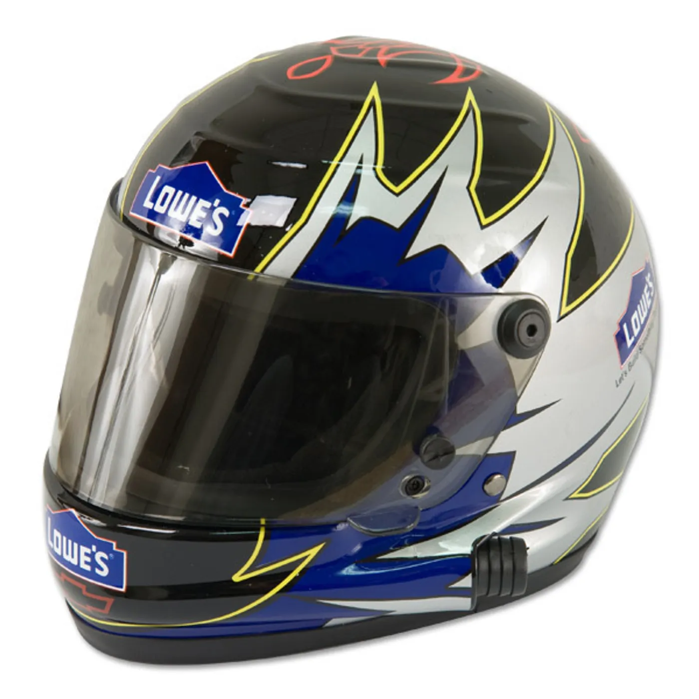 Hendrick Motorsports Jimmie Johnson #48 2010 Lowe's 1:3 Scale Mini-Helmet w/ Case