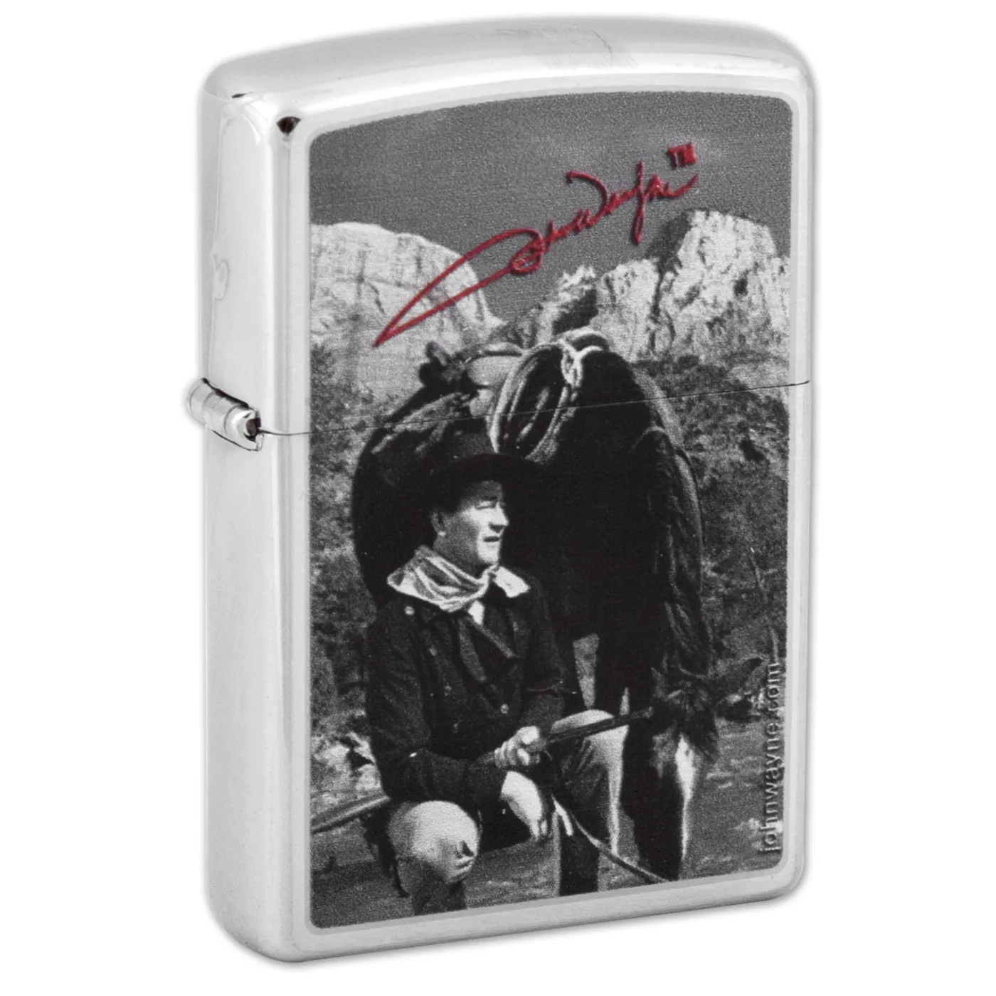 John Wayne Horse & Signature Zippo