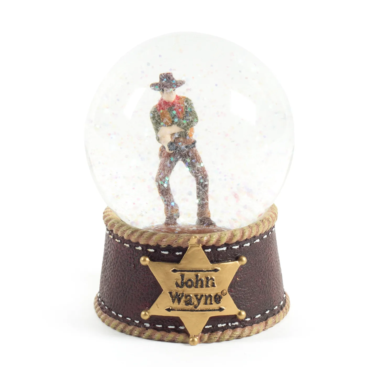 John Wayne Draw Resin Globe 85mm