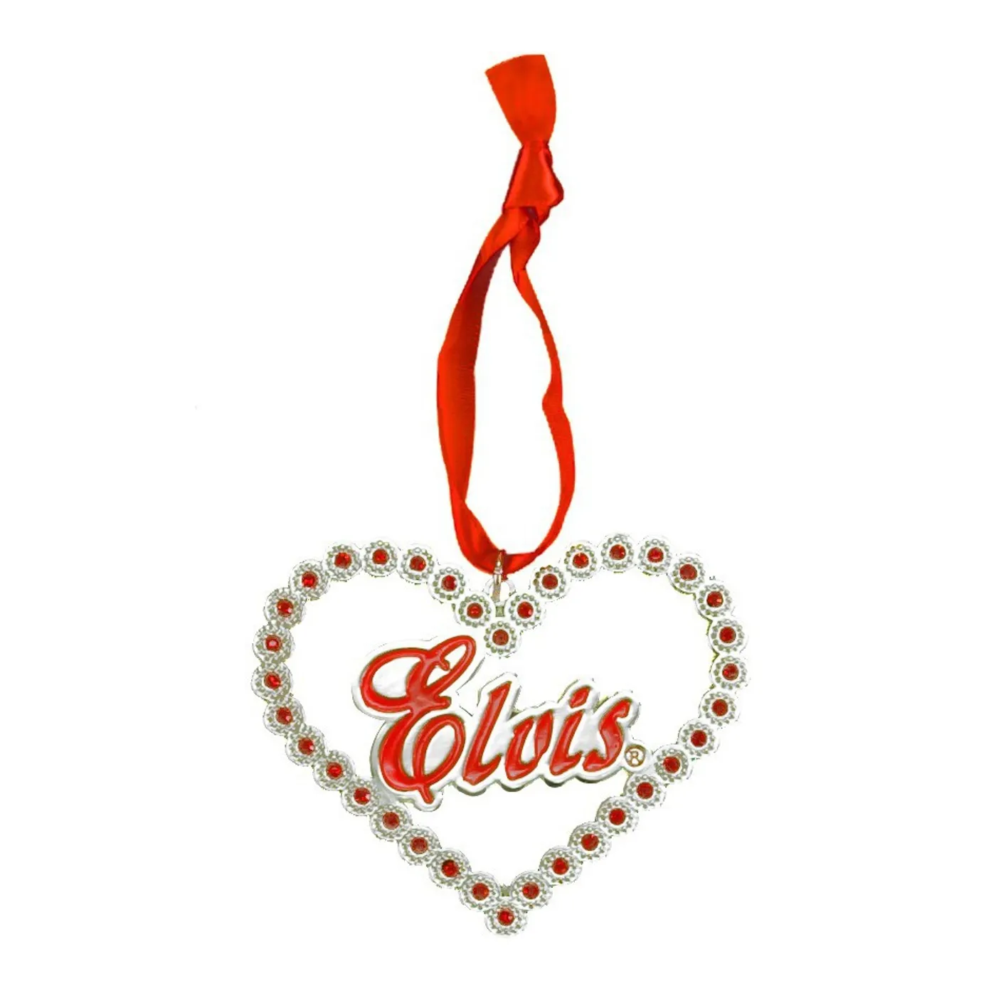 Elvis Presley Heart Stones Ornament