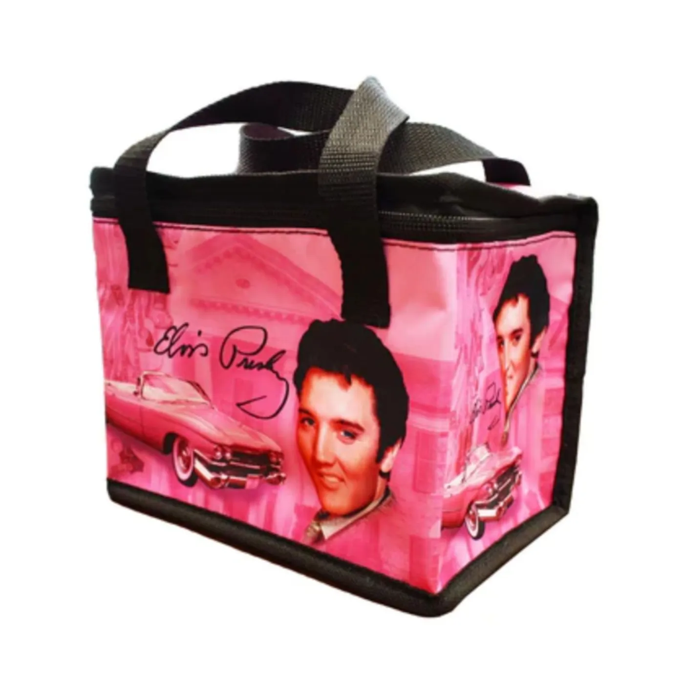 Elvis Presley Pink Cadillac Lunch Bag