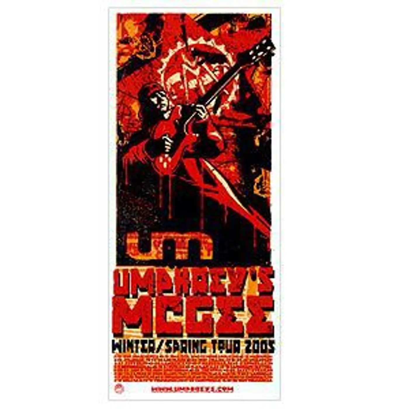 Umphrey's McGee 2005 Commemorative Winter Tour Poster-Large