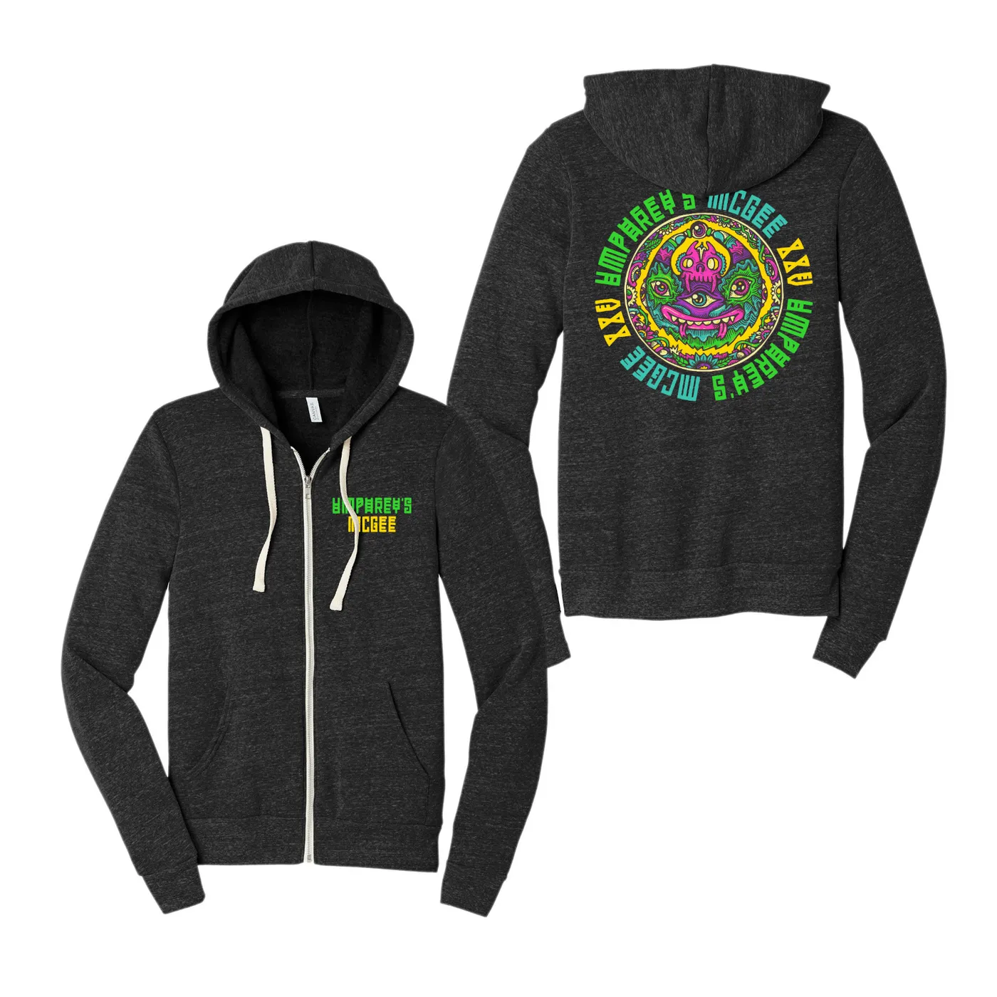 Umphrey's McGee UM X Young & Sick Ultralight Triblend Zip-Up