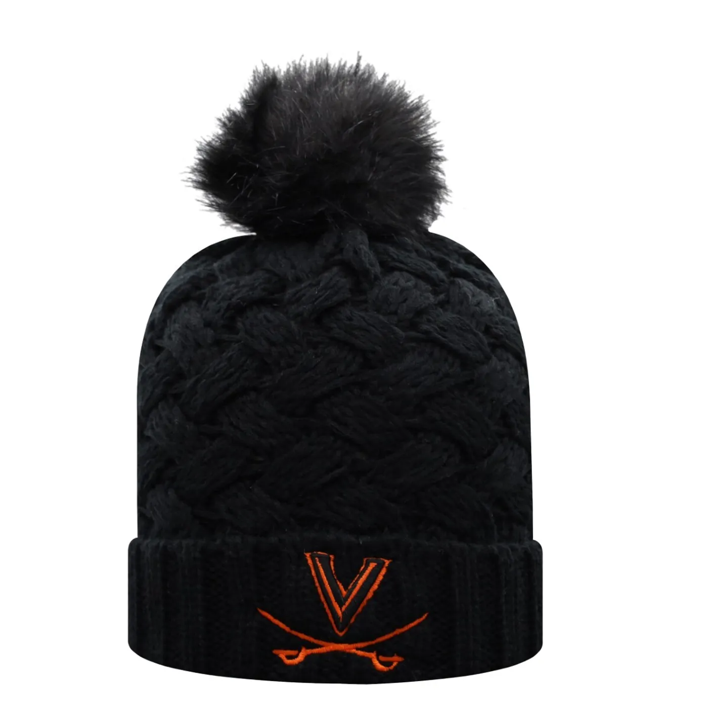 UVA Athletics Virginia Cavaliers Knits Frankie Pom Beanie