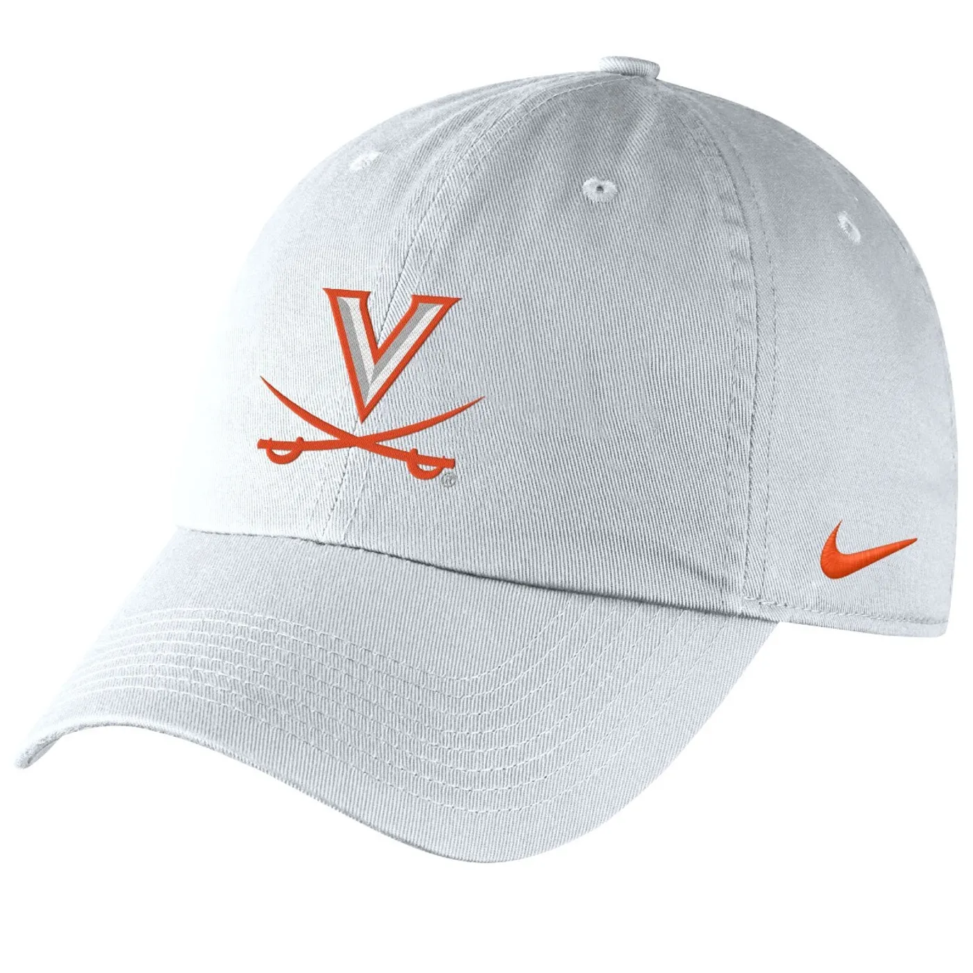 UVA Athletics University of Virginia 2021 White Women's Campus Cap