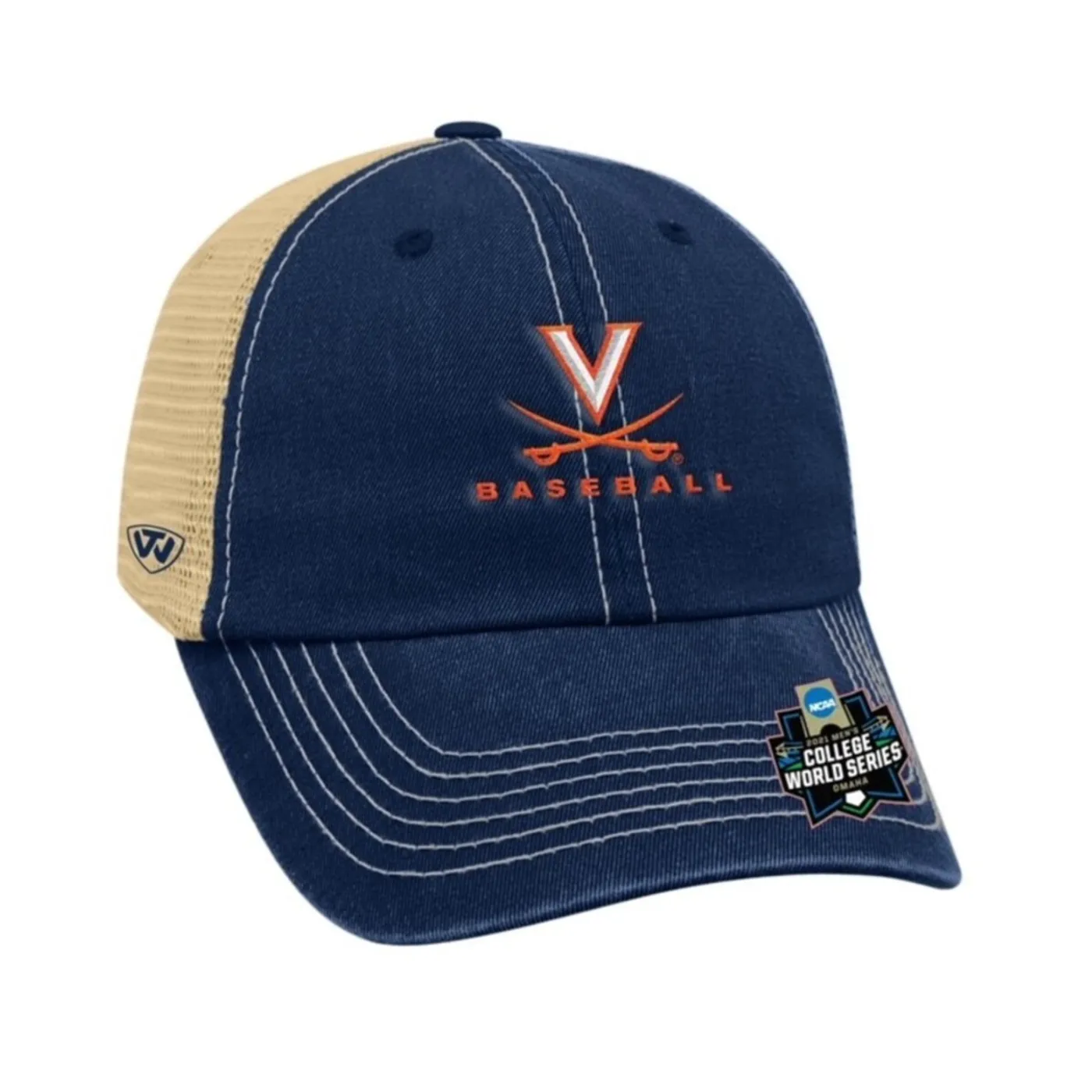 2021 UVA Athletics College World Series Mesh Style Team Hat