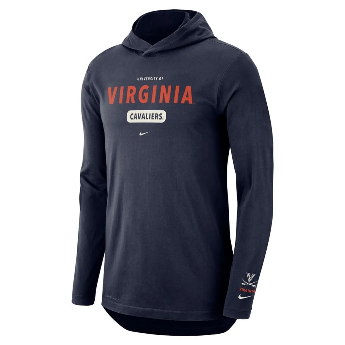 UVA Athletics Virginia Cavaliers Men's Hooded T-shirt (Small)