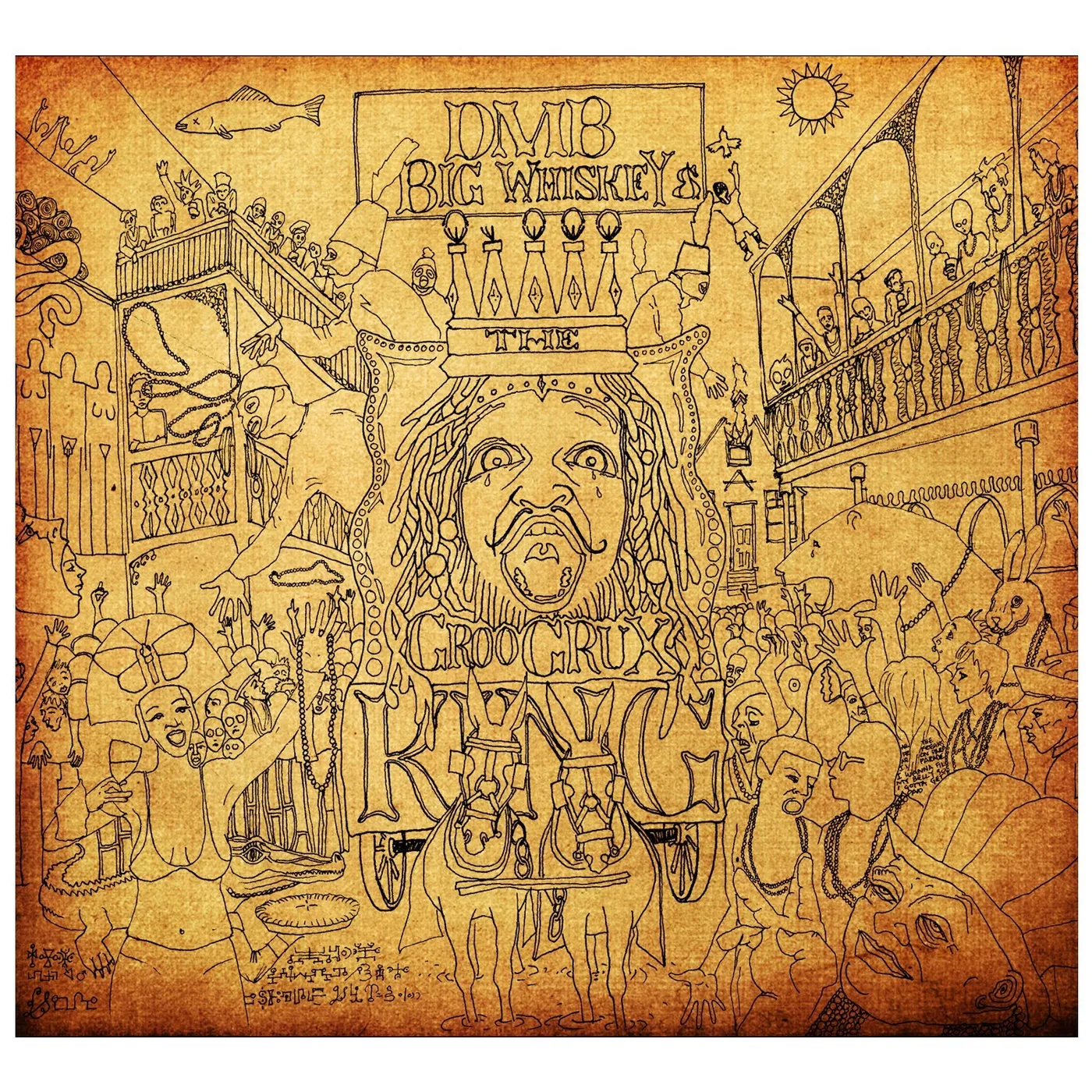 Dave Matthews Band Big Whiskey and the GrooGrux King Deluxe CD/DVD