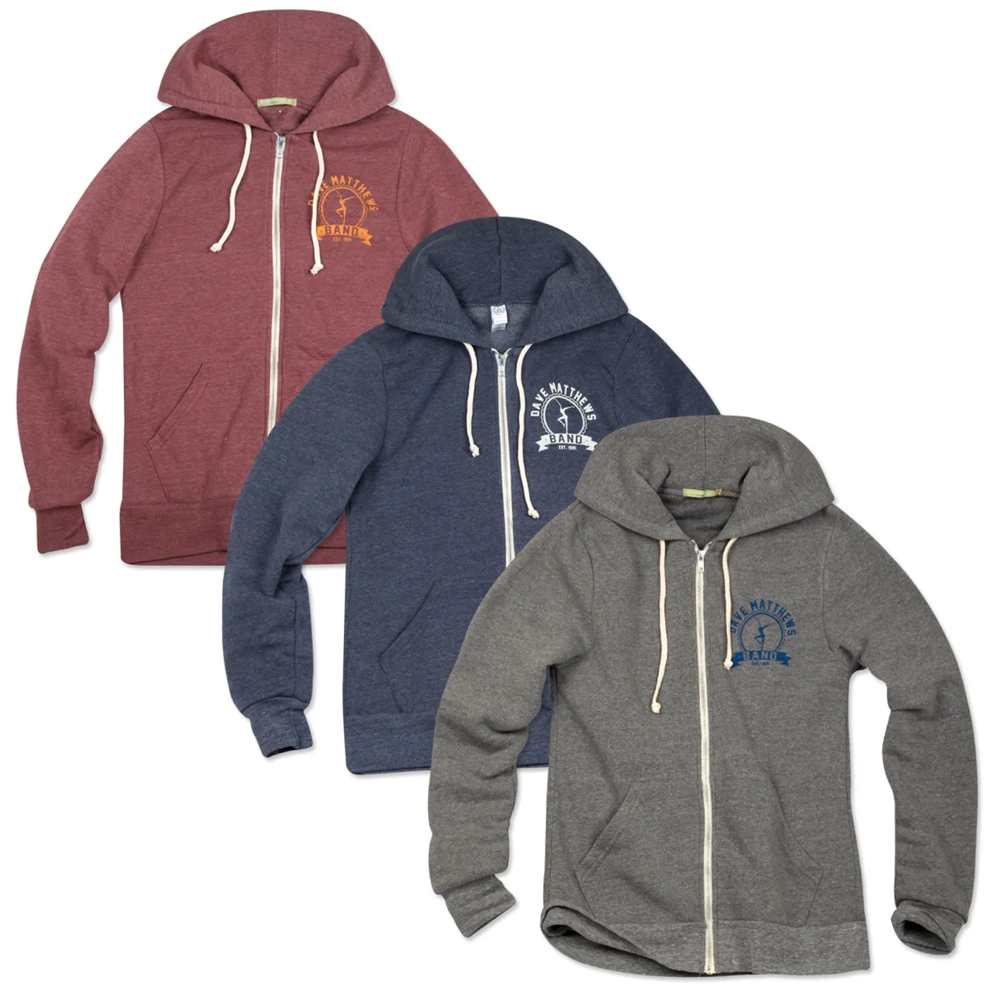 Dave Matthews Band est '91 Firedancer Zip Hoodie