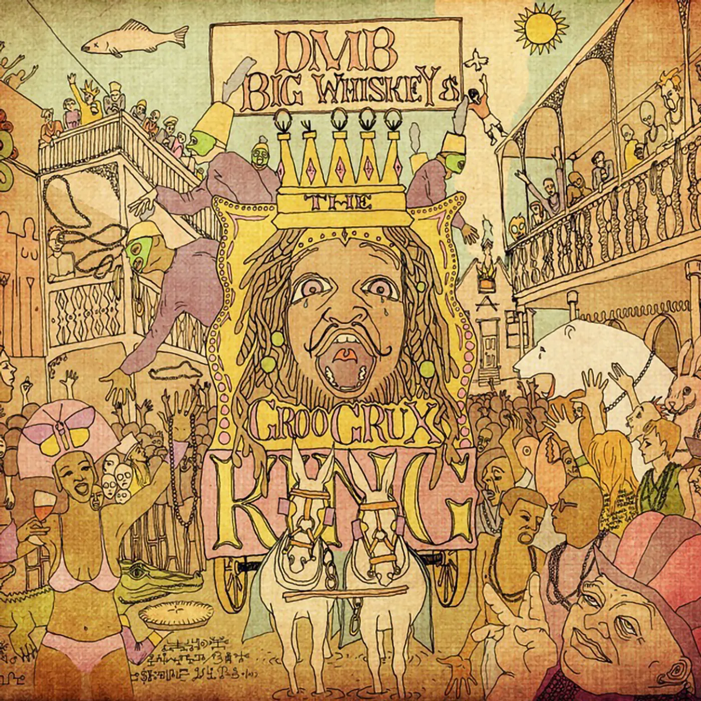 Dave Matthews Band Big Whiskey and the GrooGrux King Vinyl LP