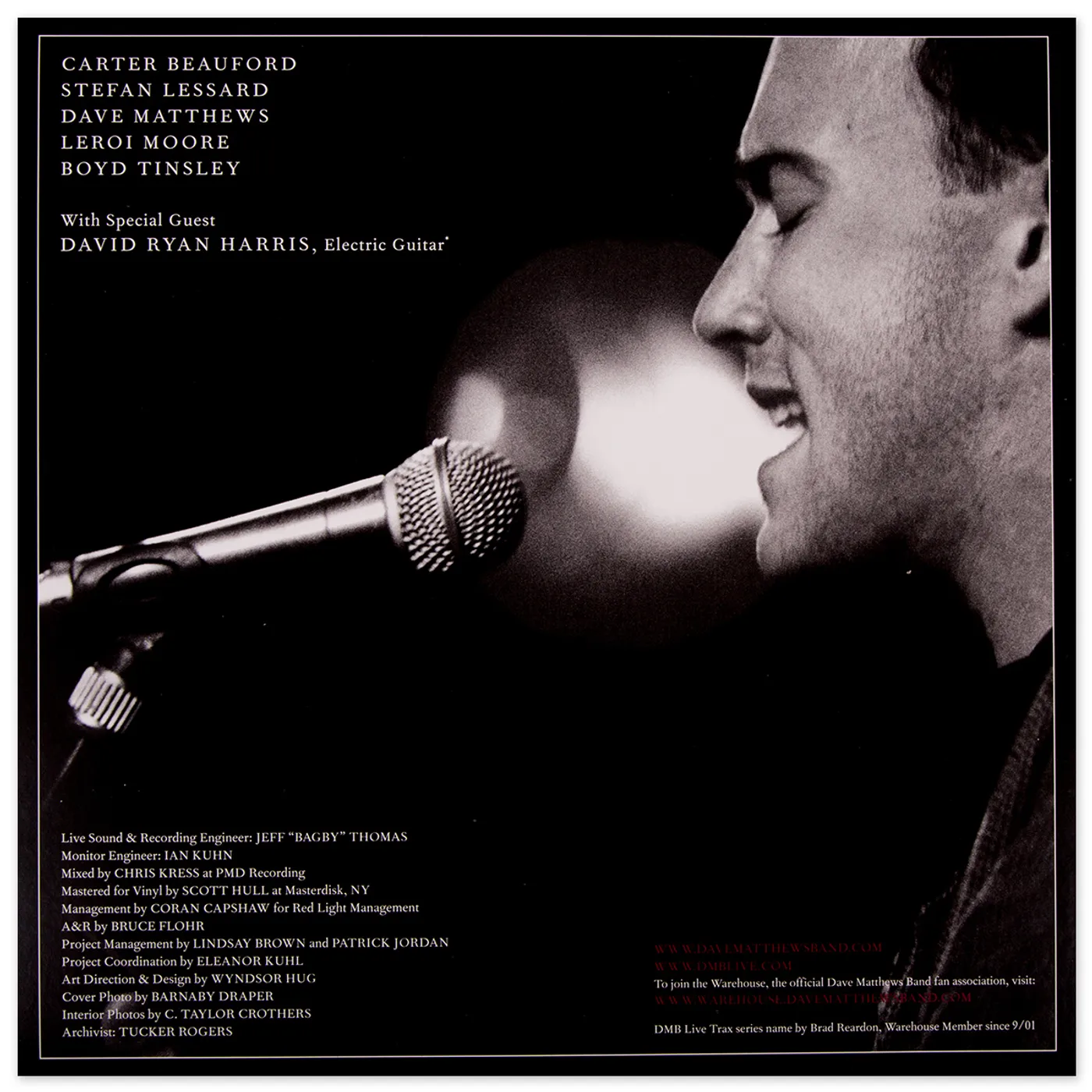 Dave Matthews Band Live Trax Vol. 5: 8/23/95 Meadow Brook Music Festival 4 LP Set (Vinyl)