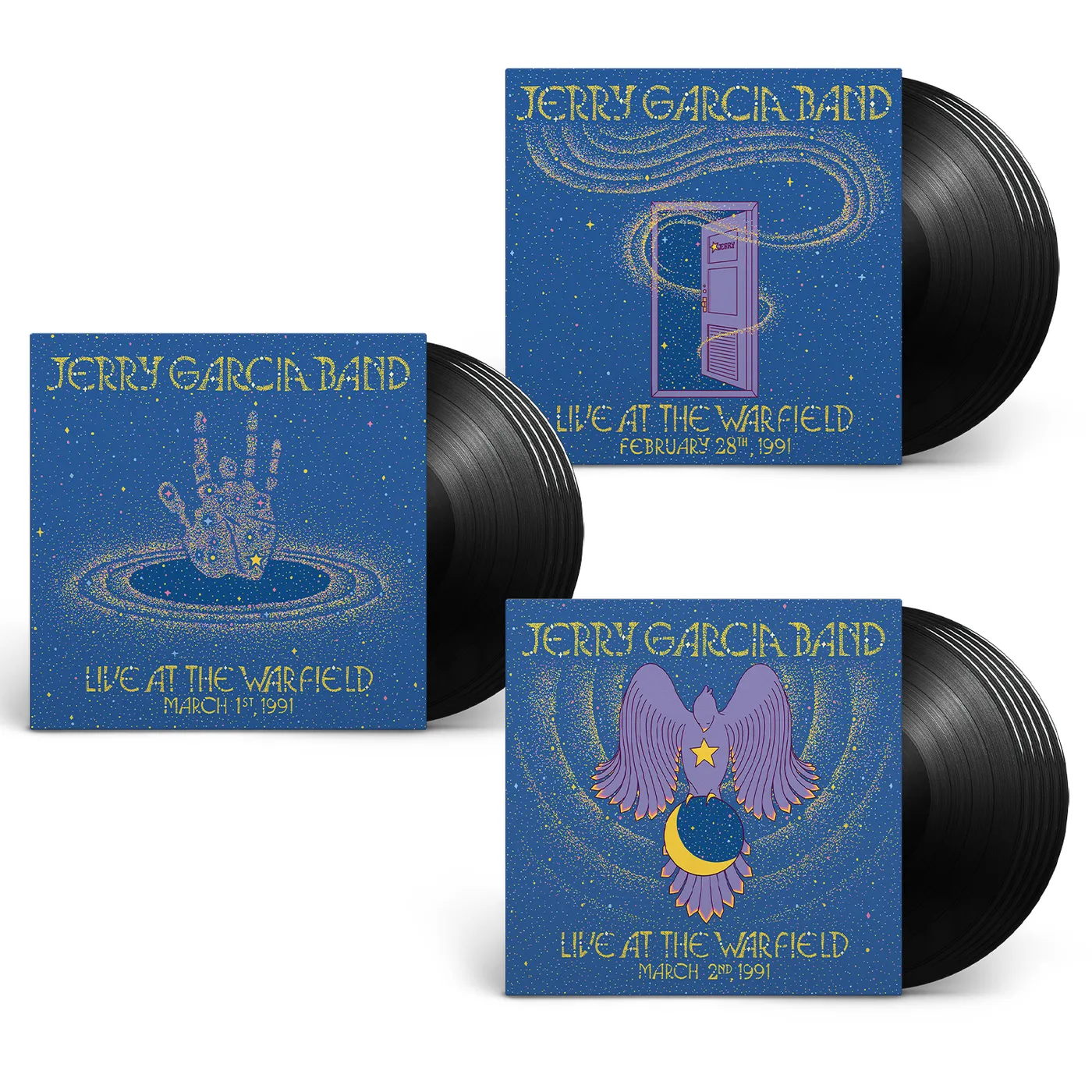 Jerry Garcia Live at The Warfield LP Bundle (Vinyl)