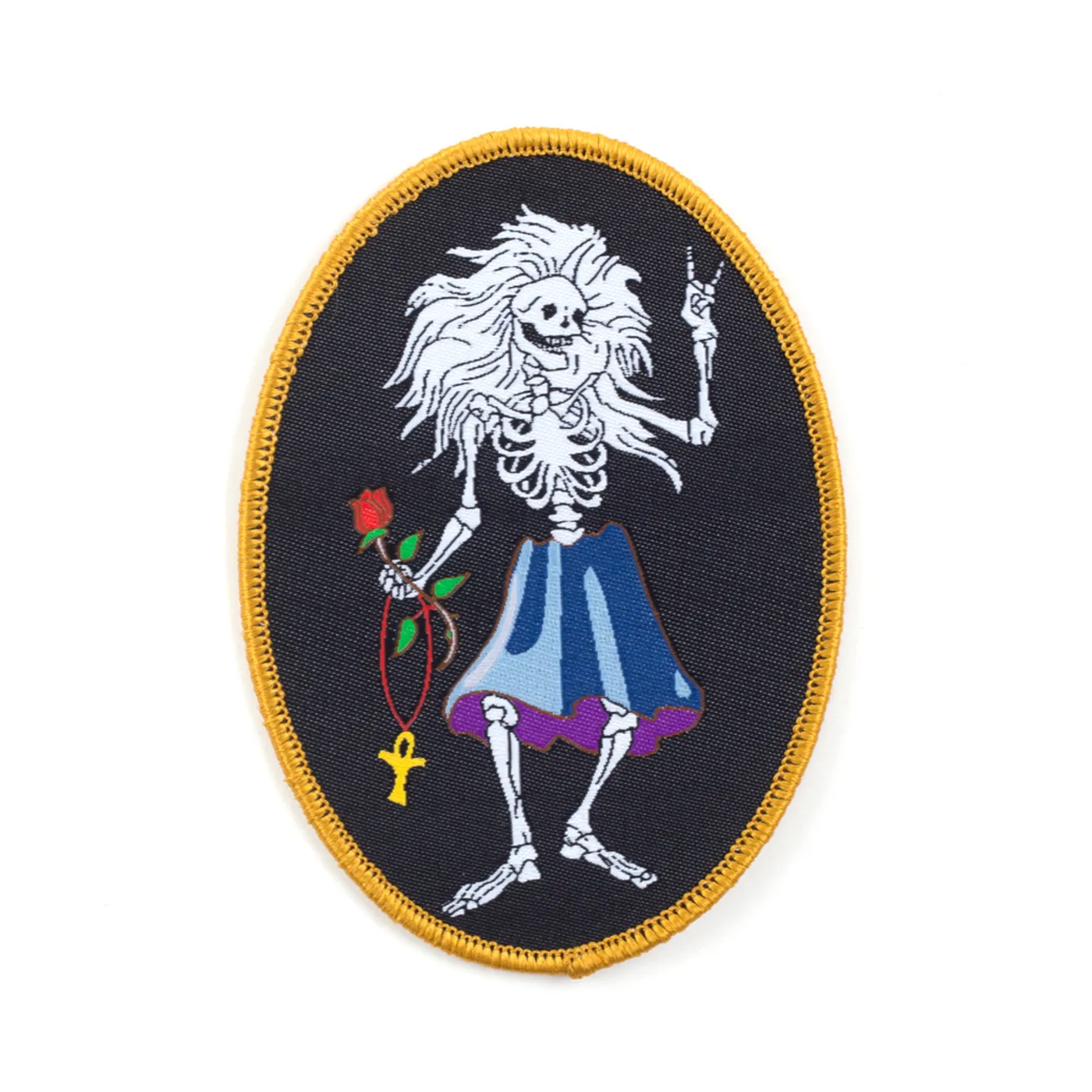 Jerry Garcia Rosebud Patch
