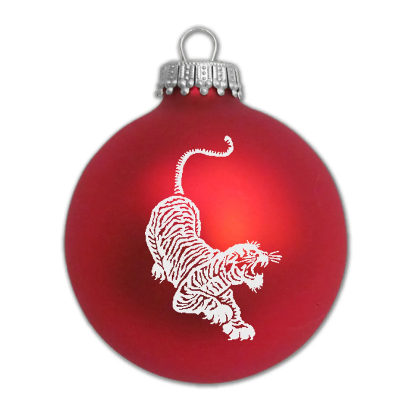 Jerry Garcia Tiger Glass Ornament