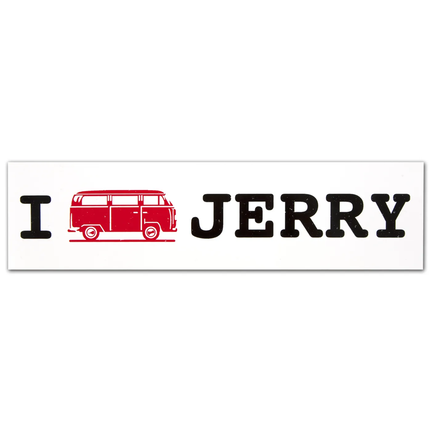 Jerry Garcia Bumpersticker | Minibus