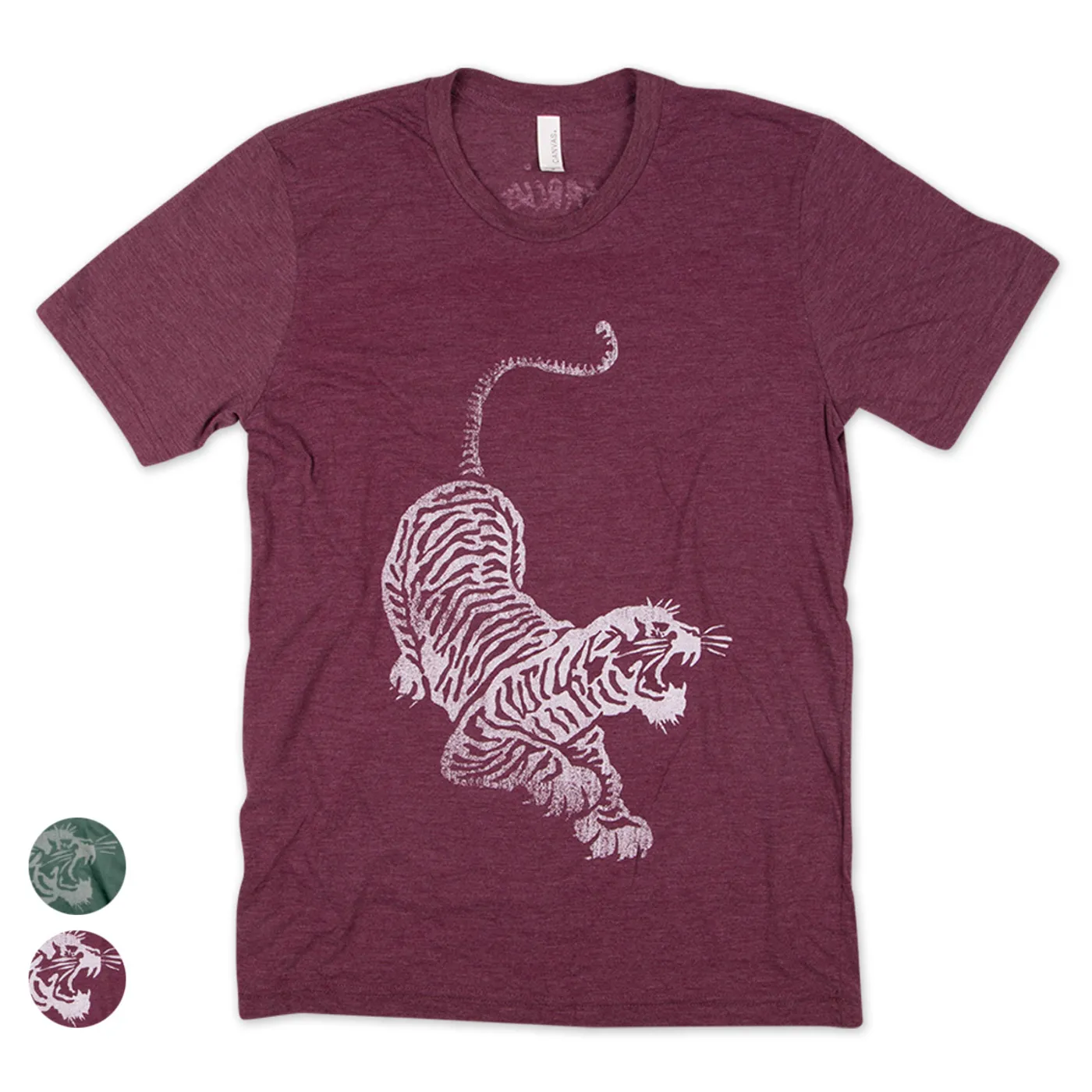 Jerry Garcia Tiger Recycled Tri-Blend T-Shirt