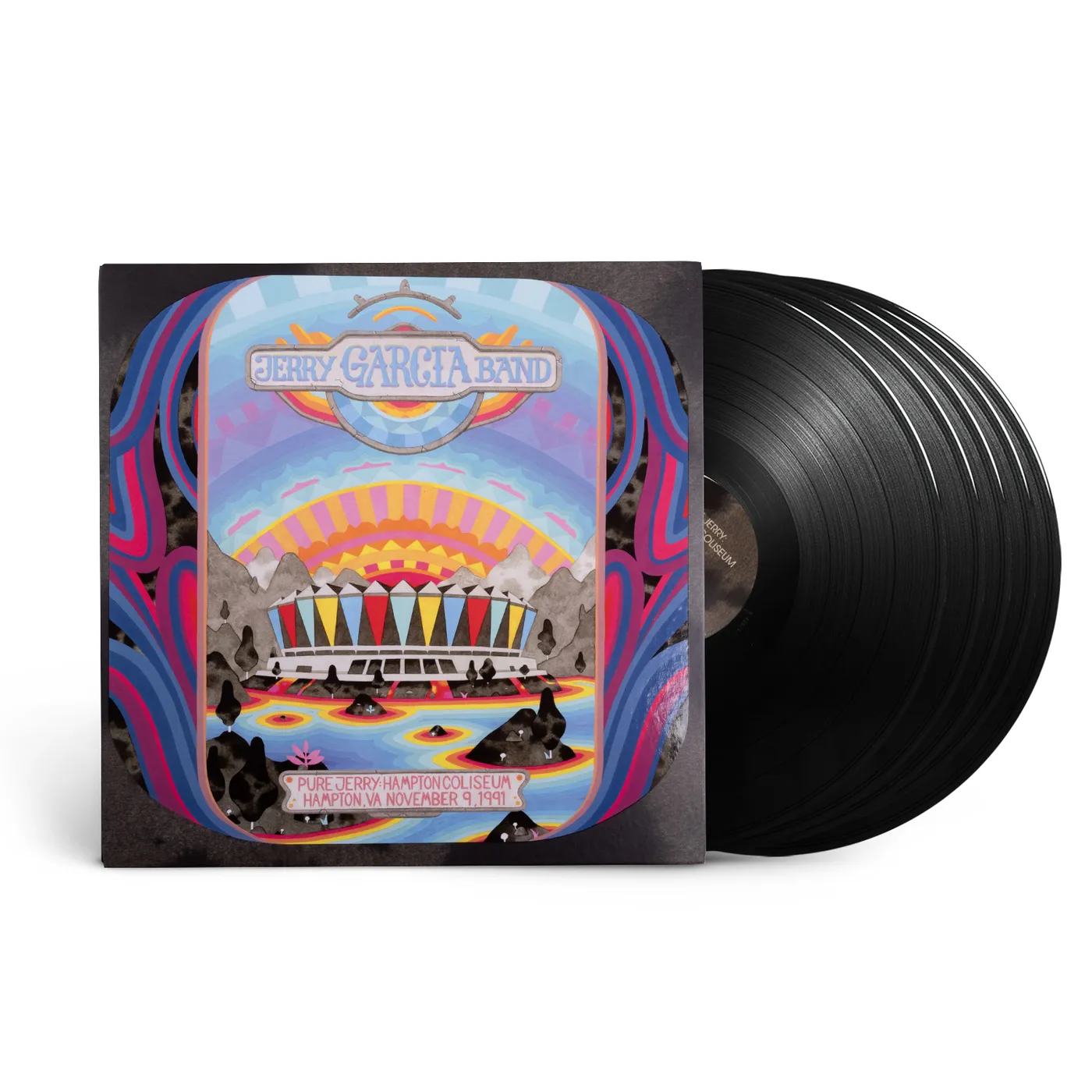 Jerry Garcia Pure Jerry: Hampton Coliseum, Hampton, VA 11/09/91  180g 5xLP Box Set