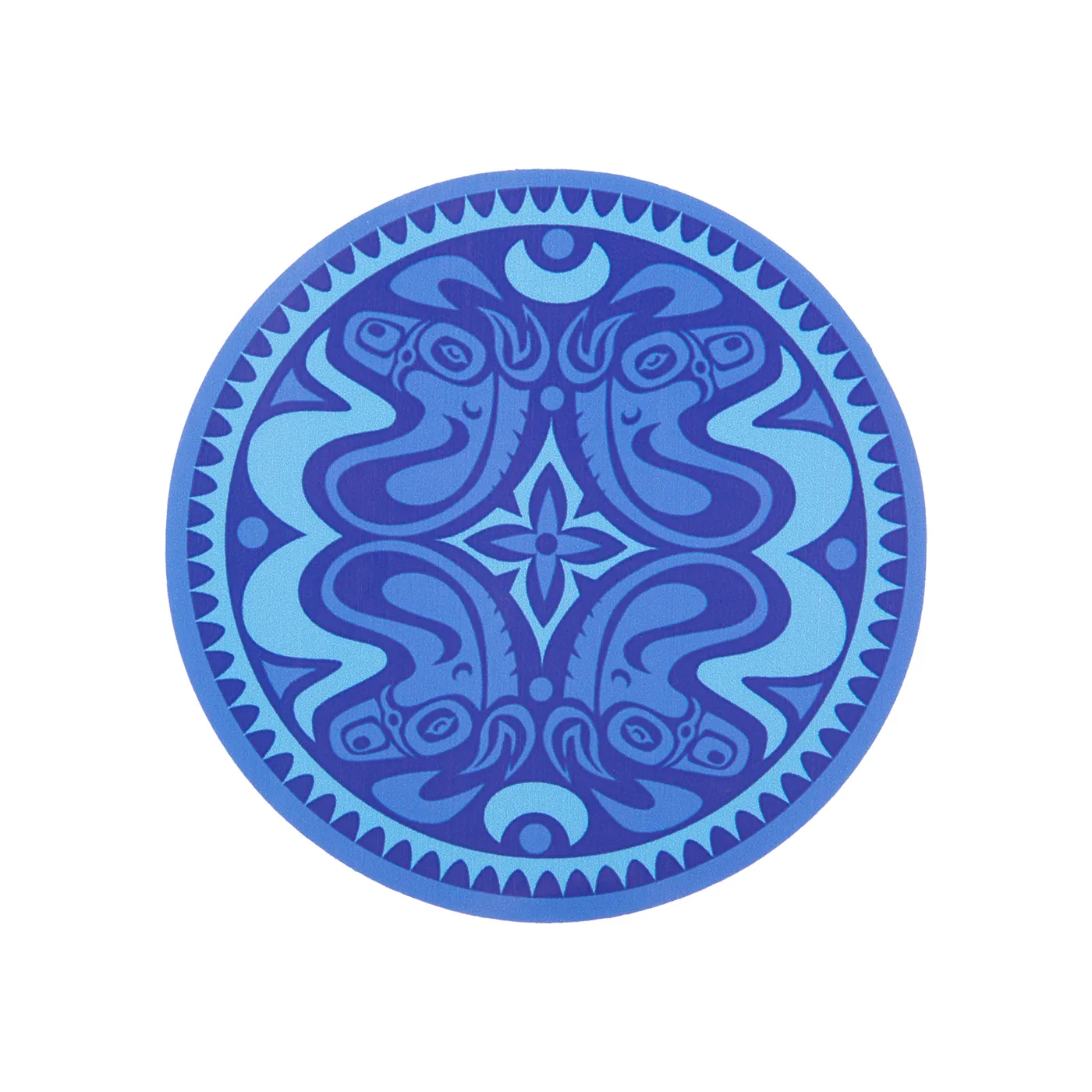 Gov't Mule Blue & Purple Quattro Dose Sticker