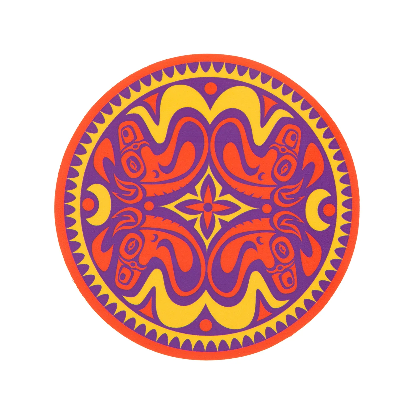 Gov't Mule Yellow, Orange, & Purple Quattro Dose Sticker
