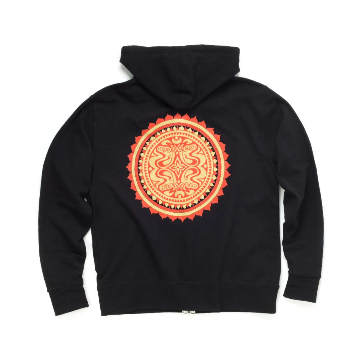 Gov't Mule Gold/Red Mandala Dose Zip Hoodie
