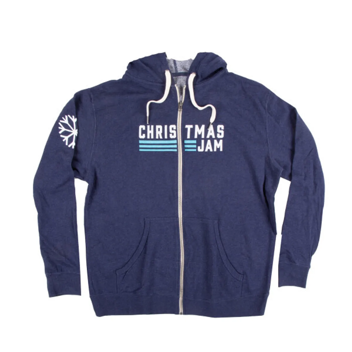 Gov't Mule 2022 Christmas Jam Navy Cut'n'sew Zip Hoodie