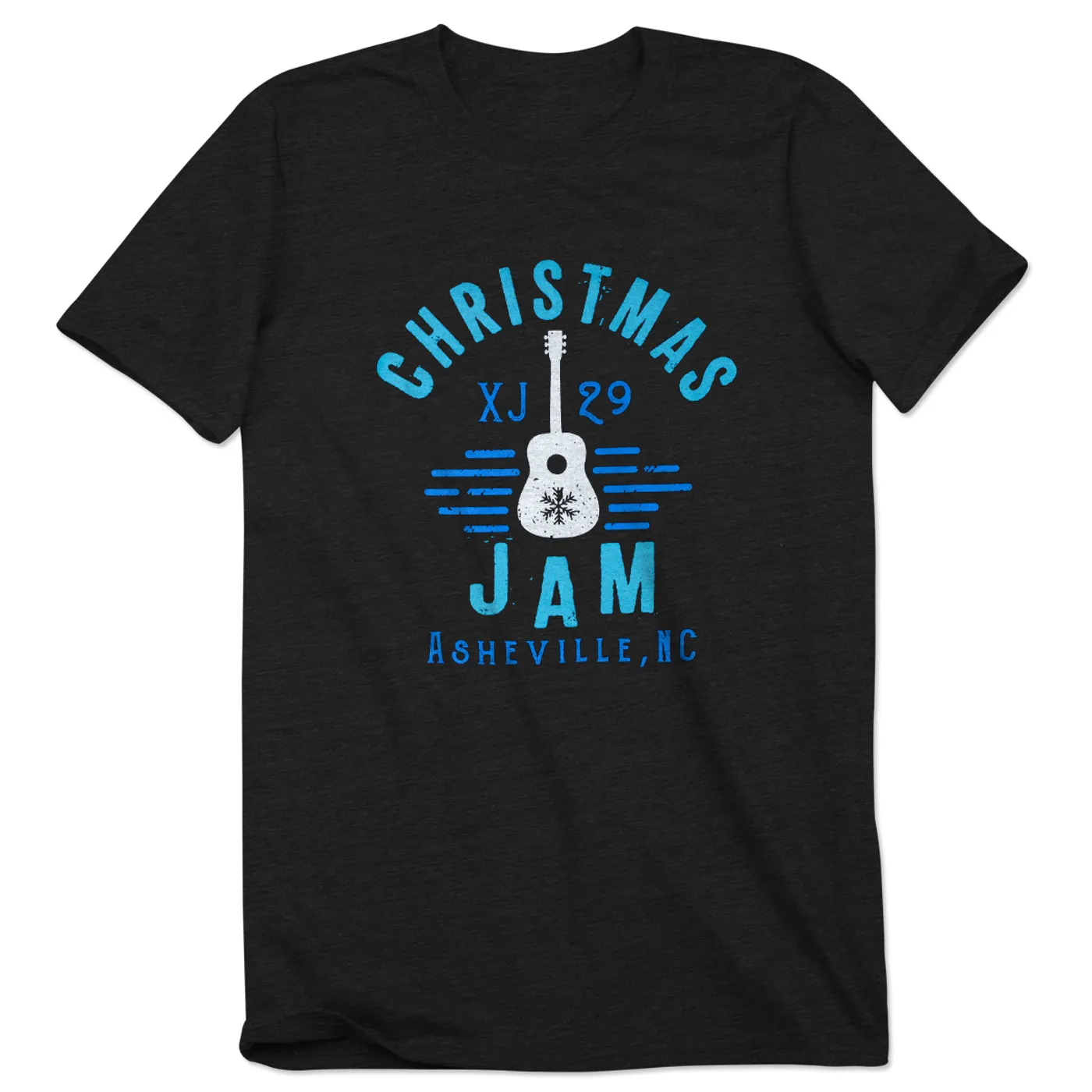 Gov't Mule 2017 Christmas Jam Guitar Logo T-Shirt
