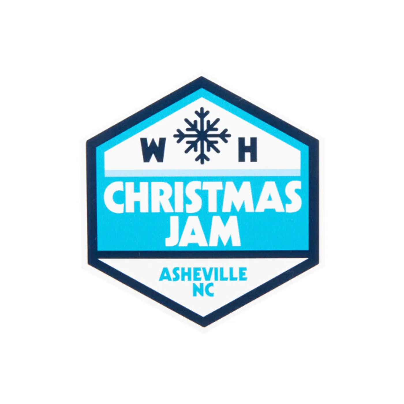 Warren Haynes Christmas Jam Badge Sticker