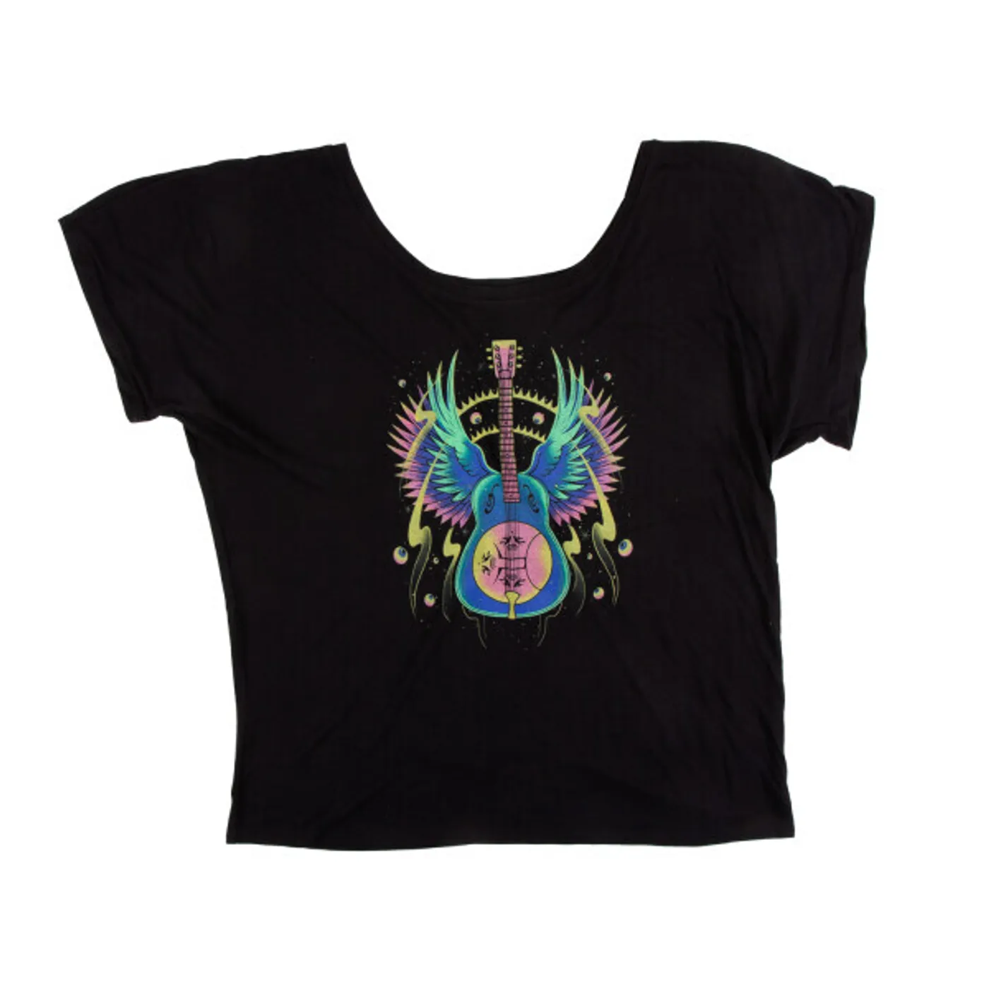 Warren Haynes 2022 Christmas Jam Women's Cosmic Guitar Shirt