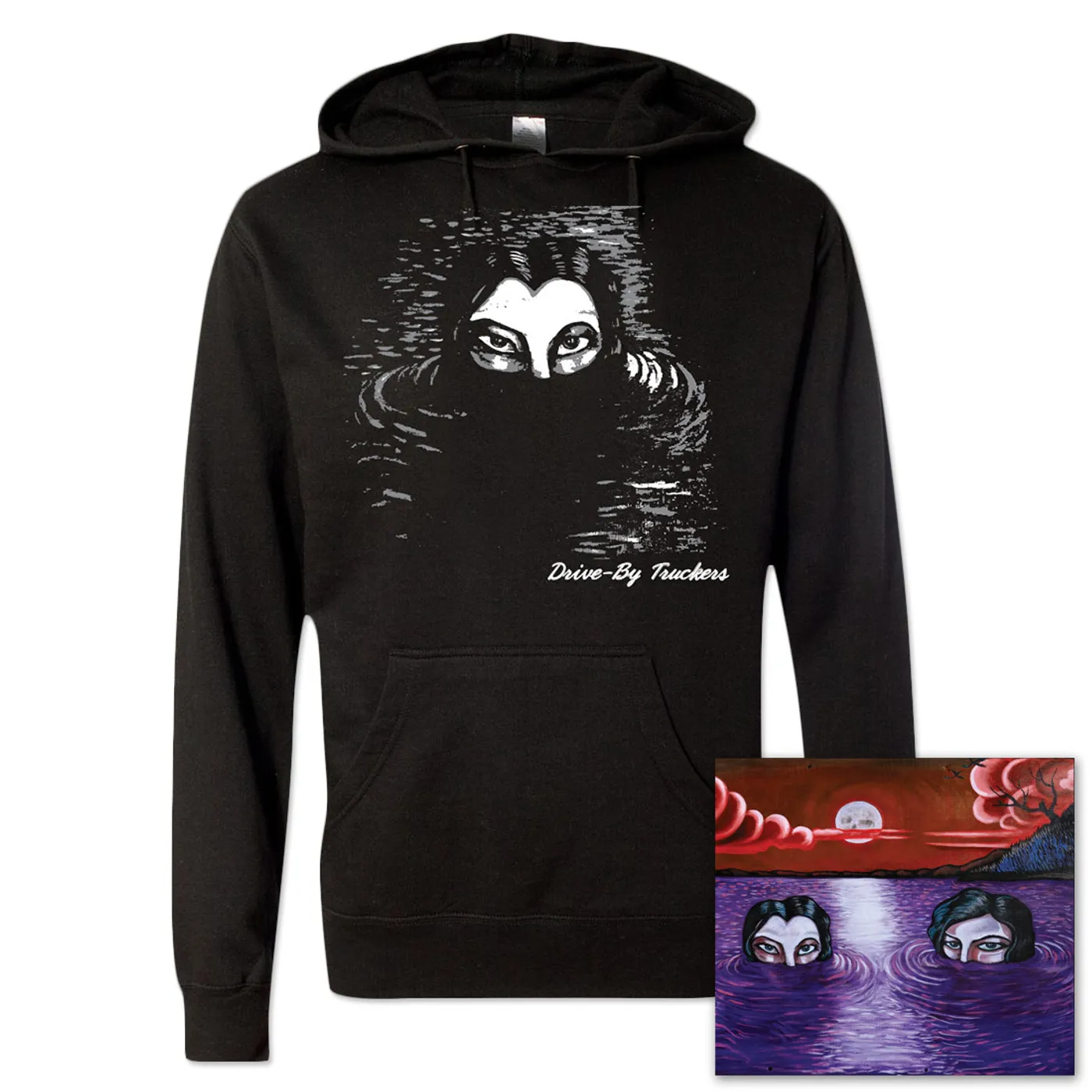 Drive-By Truckers DBT English Oceans Deluxe Edition CD + Hoodie Bundle