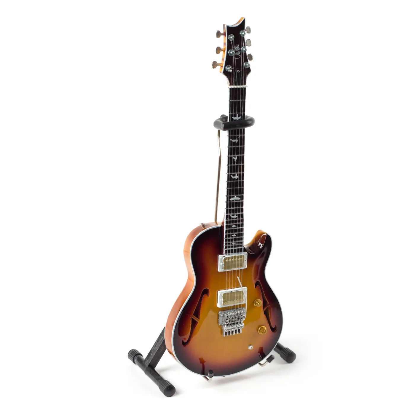 Neal Schon Paul Reed Smith Sunburst Custom 22 Semi-Hollow Mini Guitar 