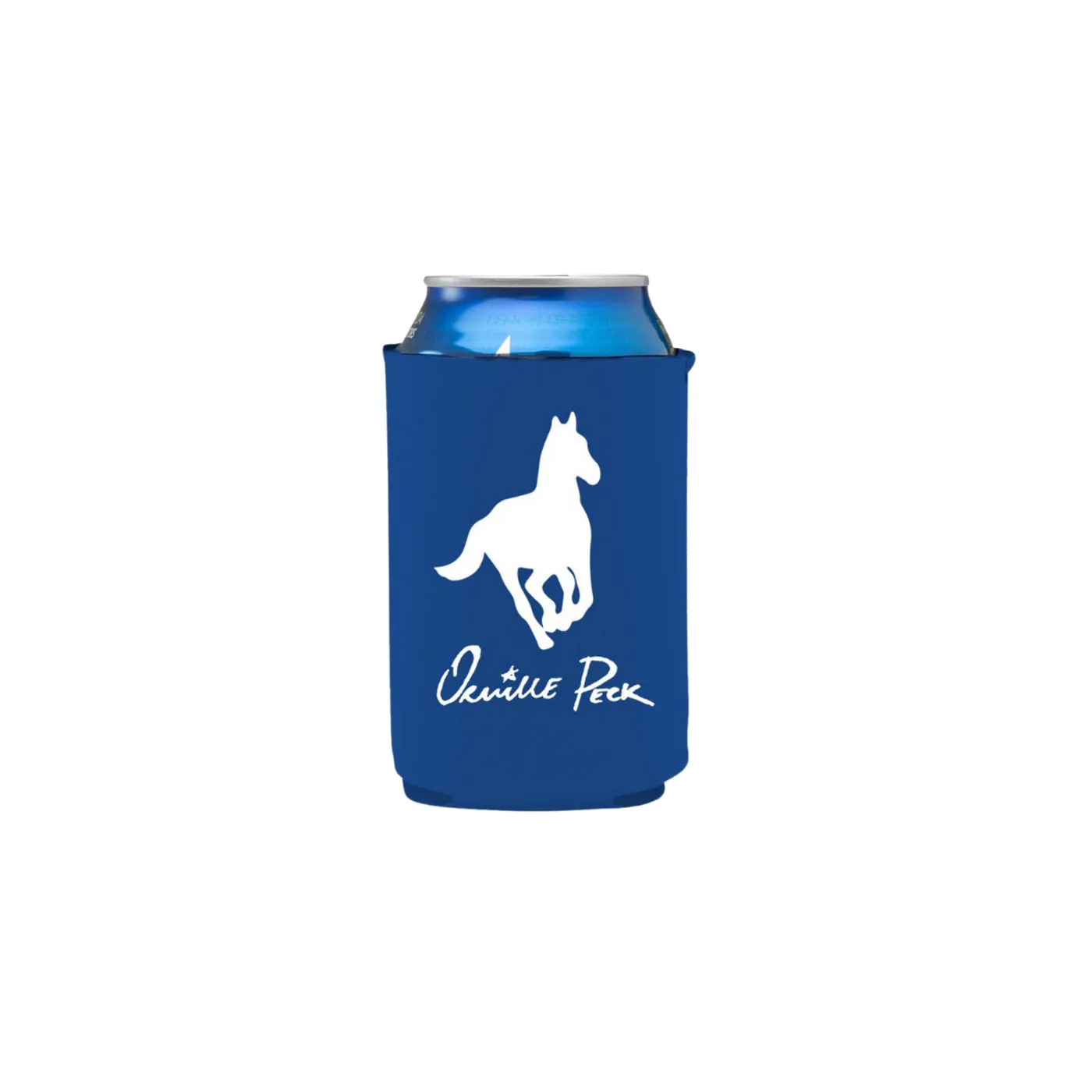 Orville Peck Iron Hoof Can Hugger (blue)