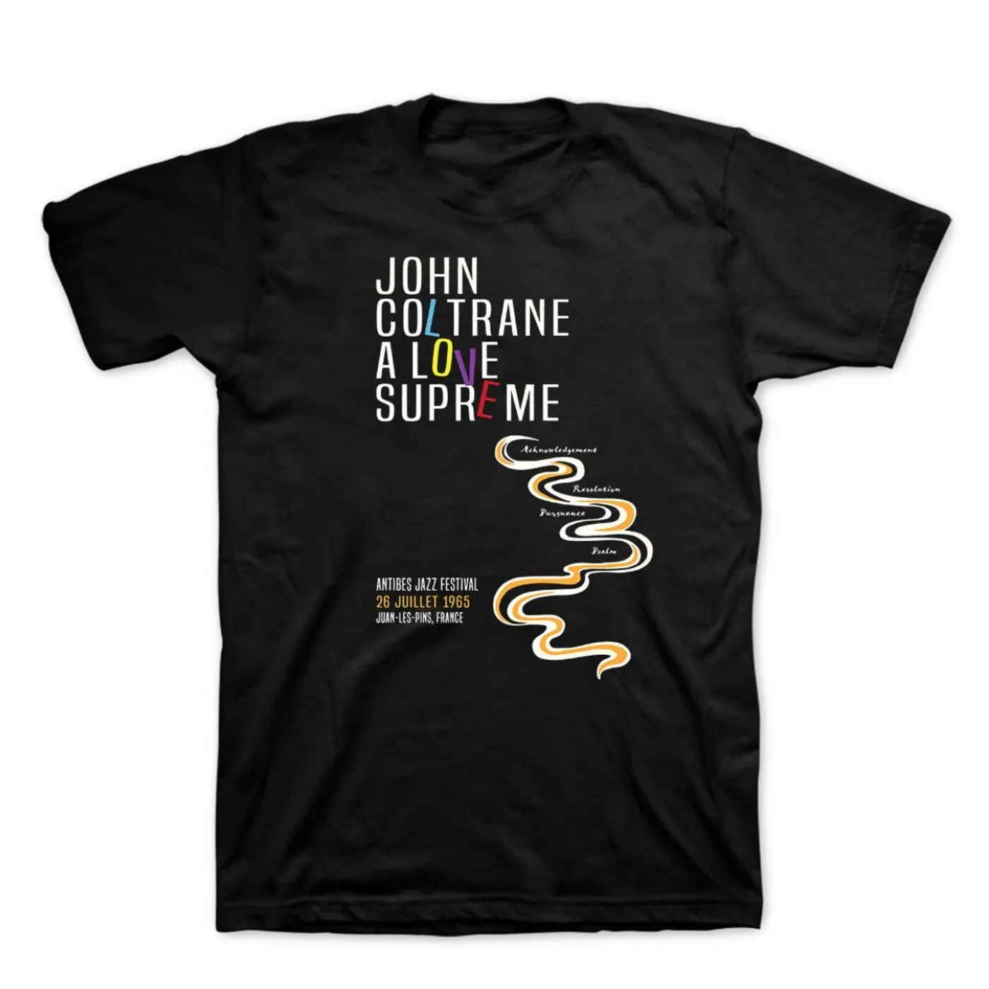 John Coltrane A Love Supreme at Antibes Jazz Festival T-shirt